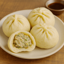 박지연의 가창옛날찐빵 왕만두 1박스(80gx48개) 직접생산